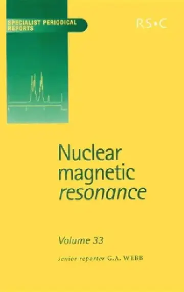 Cover of Nuclear Magnetic Resonance