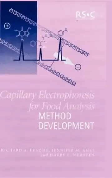 Cover of Capillary Electrophoresis for Food Analysis