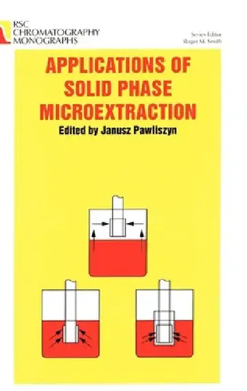 Cover of Applications of Solid Phase Microextraction