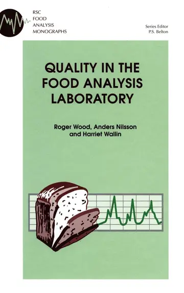 Cover of Quality in the Food Analysis Laboratory