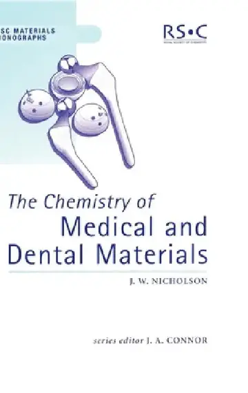 Cover of Chemistry of Medical and Dental Materials