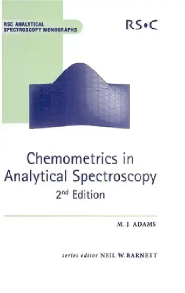Cover of Chemometrics in Analytical Spectroscopy