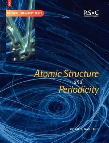 Cover of Atomic Structure and Periodicity
