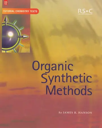Cover of Organic Synthetic Methods