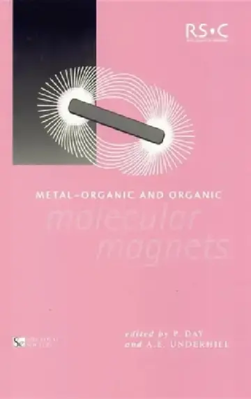 Cover of Metal-Organic and Organic Molecular Magnets