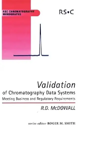 Cover of Validation of Chromatography Data Systems