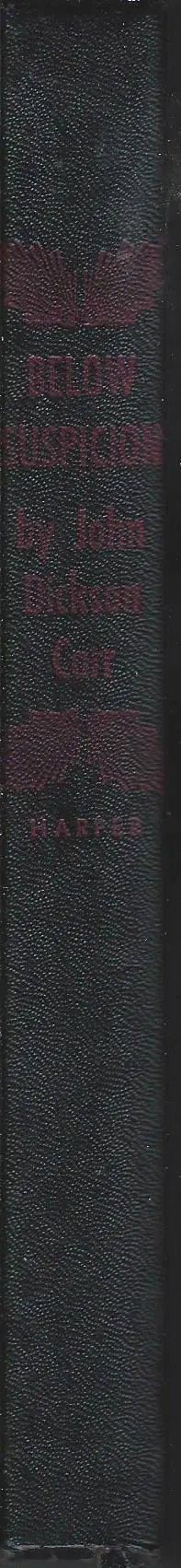 Cover of Below Suspicion