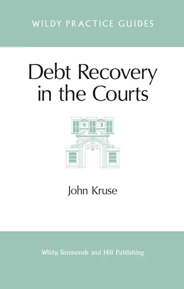 Cover of Debt Recovery in the Courts