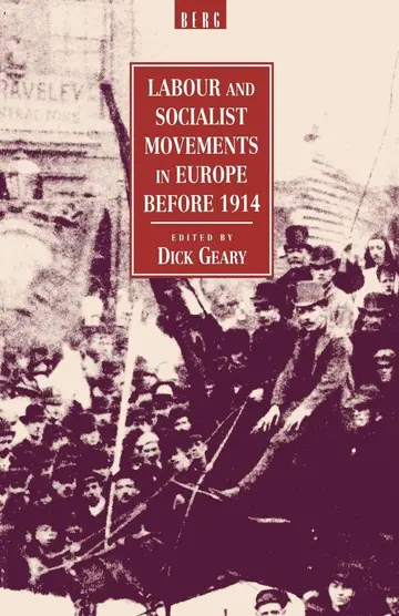 Cover of Labour and Socialist Movements in Europe Before 1914