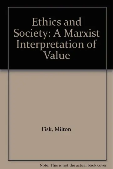 Cover of Ethics and Society