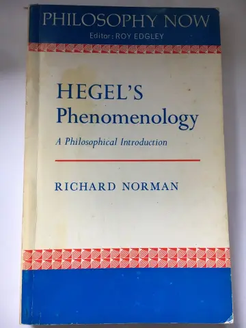 Cover of Hegel's Phenomenology