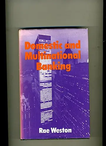 Cover of Domestic and multinational banking