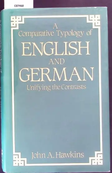 Cover of A Comparative Typology of English and German