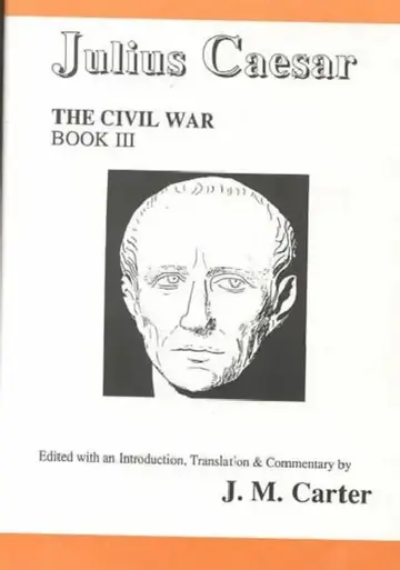 Cover of Julius Caesar the Civil War Book III