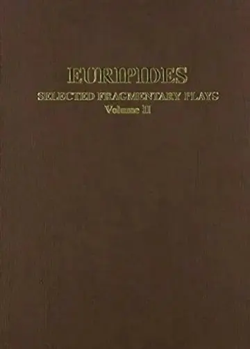 Cover of Euripides