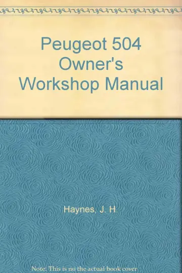 Cover of Peugeot 504 Owner's Workshop Manual