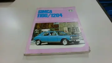 Cover of Simca 1100, 1204 Owner's Handbook and Maintenance Manual