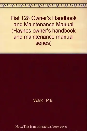 Cover of Fiat 128 Owner's Handbook and Maintenance Manual