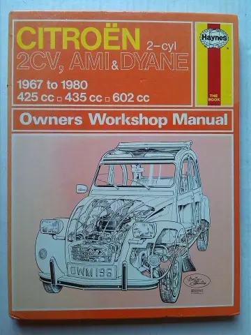 Cover of Citroen 2CV, Ami and Dyane Owner's Workshop Manual