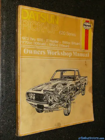 Cover of Datsun 620 Pick-up Owner's Workshop Manual