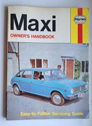 Cover of Austin Maxi Owner's Handbook and Servicing Guide