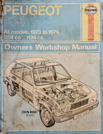 Cover of Peugeot 104 Owner's Workshop Manual
