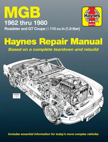Cover of MGB Roadster & GT Coupe 1962-80