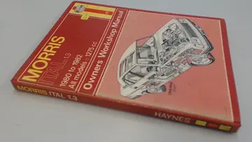 Cover of Morris Ital 1.3 Owner's Workshop Manual