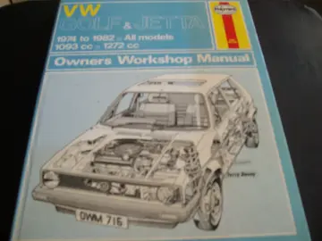 Cover of Volkswagen Golf and Jetta Owner's Workshop Manual