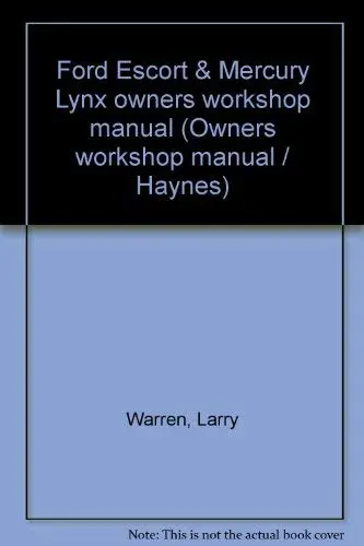 Cover of Ford Escort & Mercury Lynx owners workshop manual