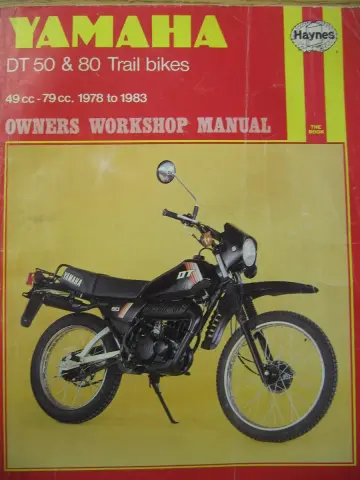 Cover of Yamaha DT50 and 80 Trail Bikes Owner's Workshop Manual