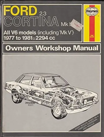 Cover of Ford Cortina Mk.IV 2.3 Owner's Workshop Manual
