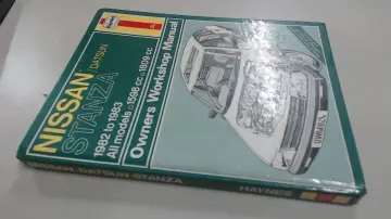 Cover of Datsun Stanza 1982-83 Owner's Workshop Manual