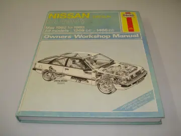 Cover of Nissan/Datsun Sunny 1982-83 Owner's Workshop Manual