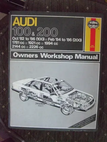 Cover of Audi 100 1982-86 and 200 1984-86 Owner's Workshop Manual