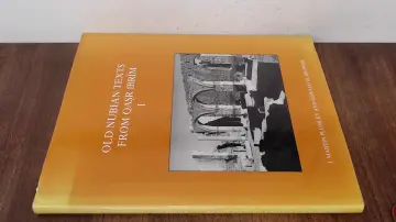 Cover of Old Nubian Texts from Qasr Ibrim
