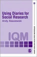 Cover of Using Diaries for Social Research