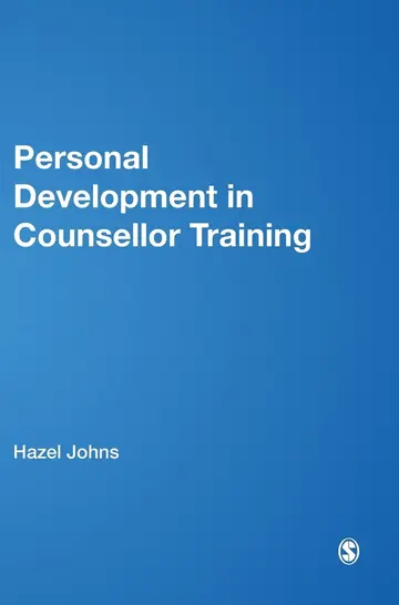 Cover of Personal Development in Counsellor Training