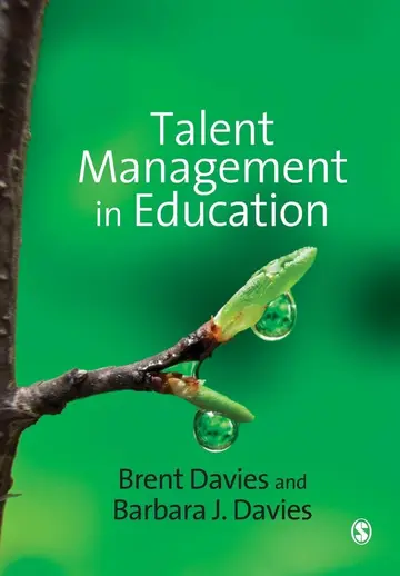 Cover of Talent Management in Education