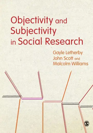 Cover of Objectivity and Subjectivity in Social Research