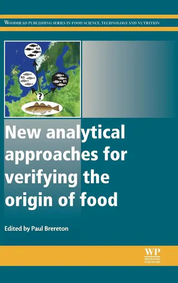 Cover of New Analytical Approaches for Verifying the Origin of Food