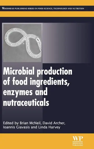 Cover of Microbial Production of food ingredients, enzymes and nutraceuticals