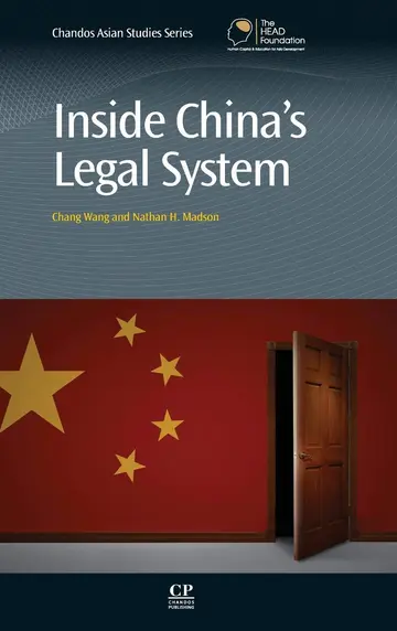 Cover of Inside China's Legal System