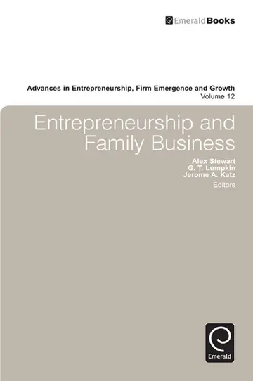 Cover of Entrepreneurship and Family Business