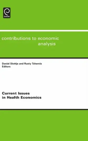 Cover of Current Issues in Health Economics
