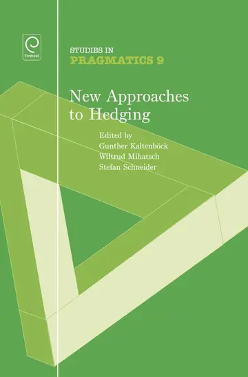 Cover of New Approaches to Hedging