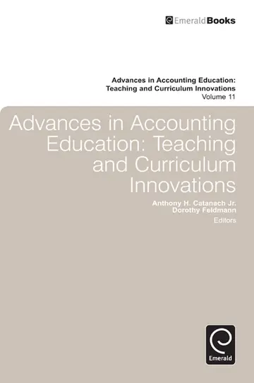 Cover of Advances in Accounting Education
