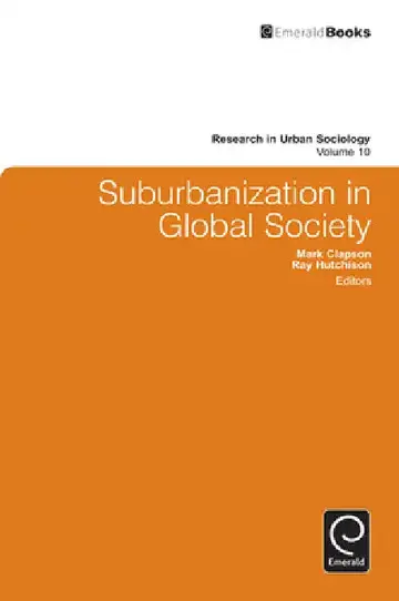 Cover of Research in Urban Sociology
