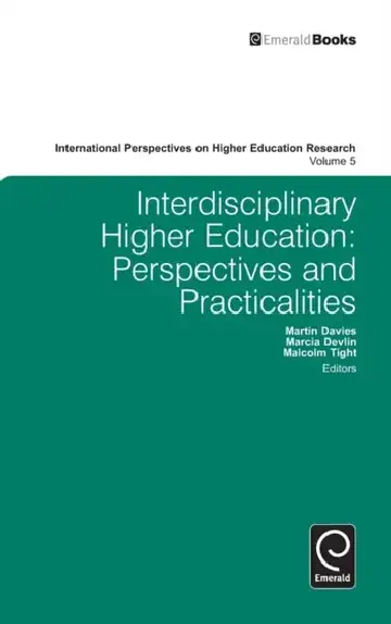 Cover of Interdisciplinary Higher Education