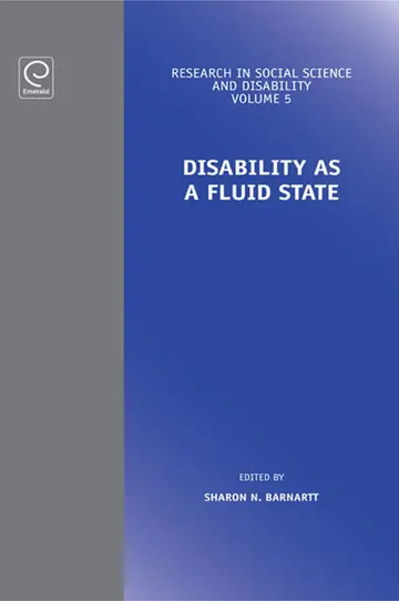 Cover of Disability as a Fluid State